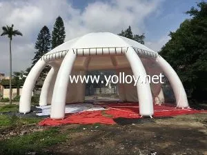 Надувний купол структури арки намет